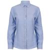 Women's modern long sleeve Oxford shirt Blue