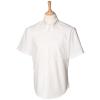 Short sleeve classic Oxford shirt White