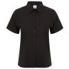 Women's wicking antibacterial short sleeve shirt Black