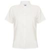 Women's wicking antibacterial short sleeve shirt White