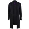 Women's longline open cardigan Navy