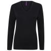 Women's 12 gauge v-neck jumper Navy