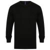 Crew neck jumper Black