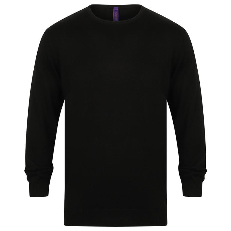 Crew neck jumper Black