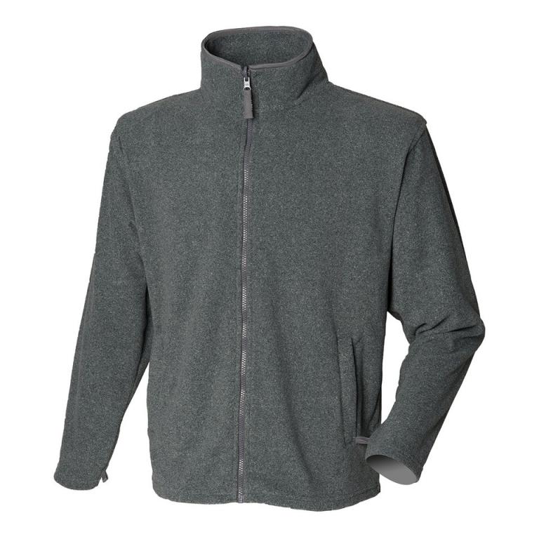 Microfleece jacket Charcoal Marl (Marl Effect)