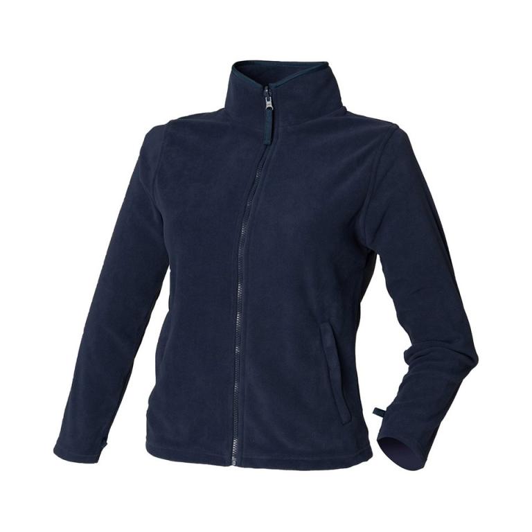 Women's microfleece jacket Navy