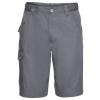 Polycotton twill workwear shorts Convoy Grey