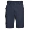 Polycotton twill workwear shorts French Navy