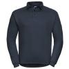 Heavy-duty collar sweatshirt French Navy