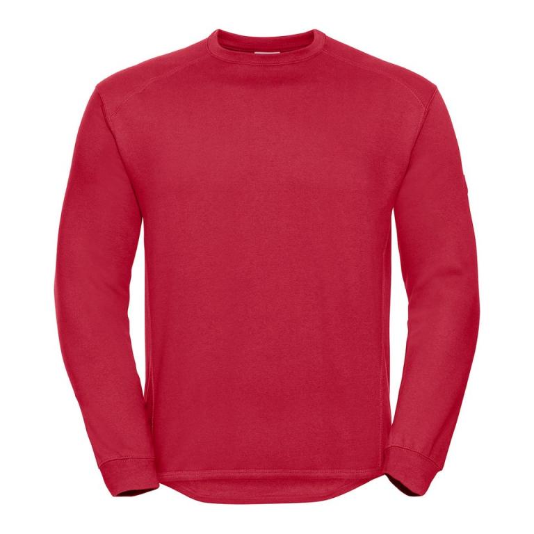 Heavy-duty crew neck sweatshirt Classic Red