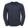 Heavy-duty crew neck sweatshirt French Navy