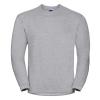 Heavy-duty crew neck sweatshirt Light Oxford