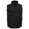 Heavy-duty gilet Black