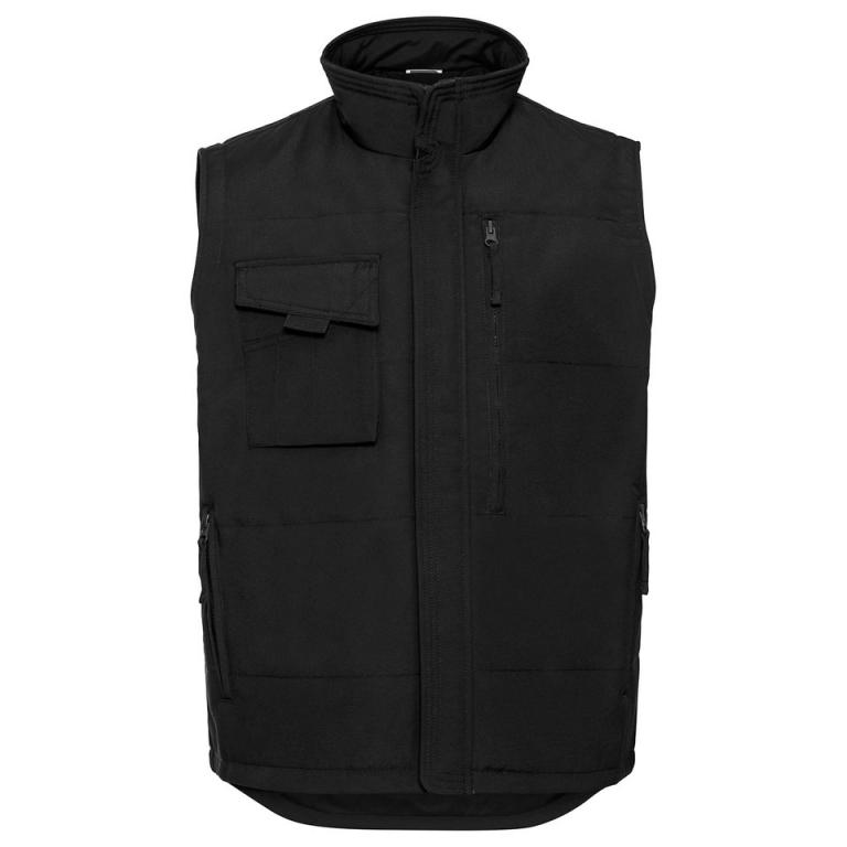 Heavy-duty gilet Black