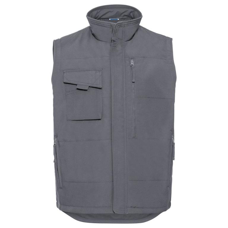 Heavy-duty gilet Convoy Grey