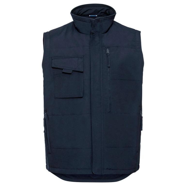 Heavy-duty gilet French Navy