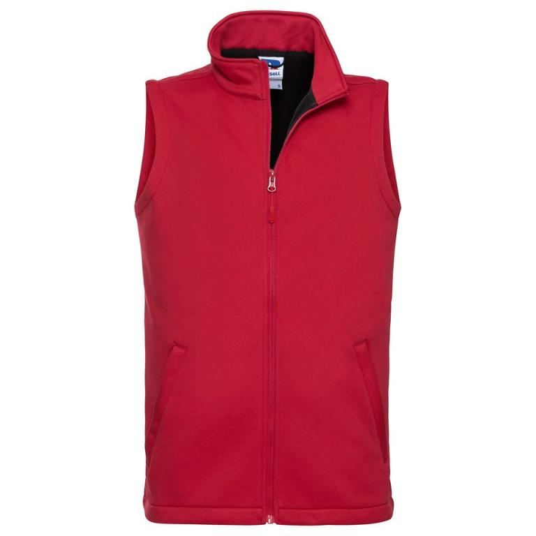 Smart softshell gilet Classic Red