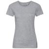 Women's pure organic tee Light Oxford