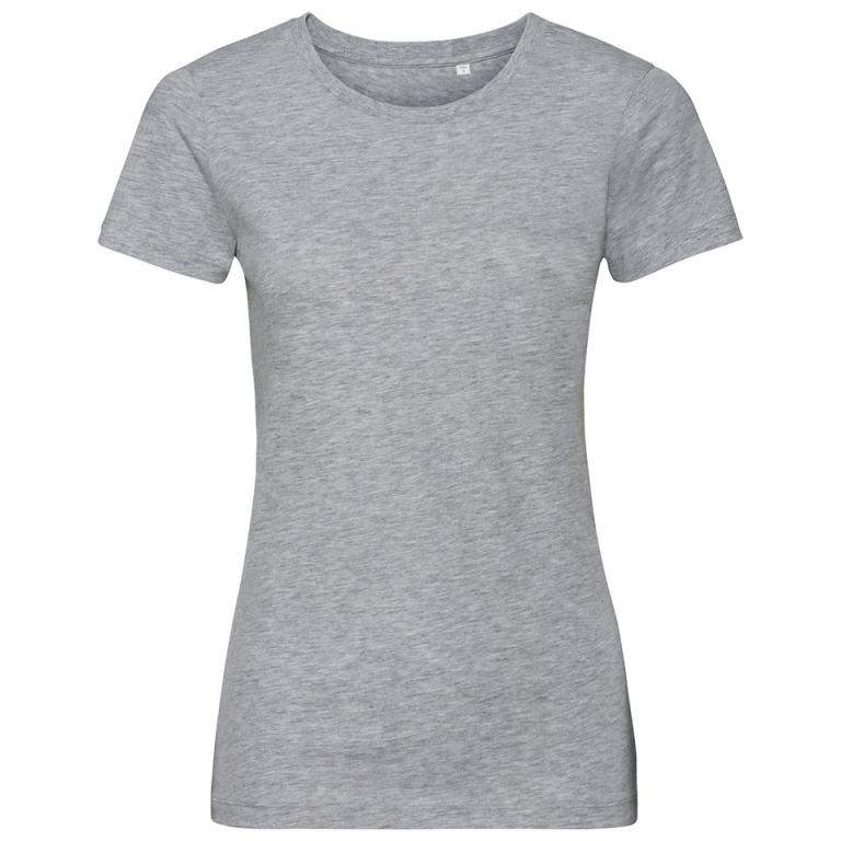 Women's pure organic tee Light Oxford