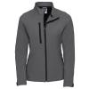 Women's softshell jacket Titanium