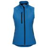 Women's softshell gilet Azure Blue