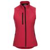 Women's softshell gilet Classic Red