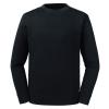 Pure organic reversible sweatshirt Black