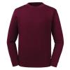 Pure organic reversible sweatshirt Burgundy