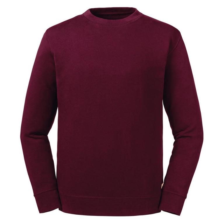 Pure organic reversible sweatshirt Burgundy