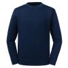 Pure organic reversible sweatshirt French Navy