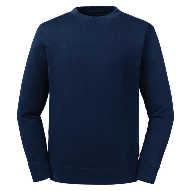 Pure organic reversible sweatshirt French Navy