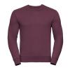 Set-in sleeve sweatshirt Burgundy