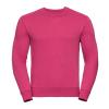 Set-in sleeve sweatshirt Fuchsia