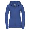 Women's authentic zipped hooded sweatshirt Bright Royal