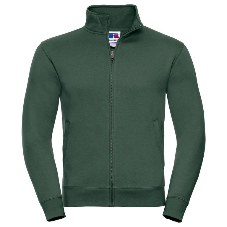 Authentic sweatshirt jacket Bottle Green