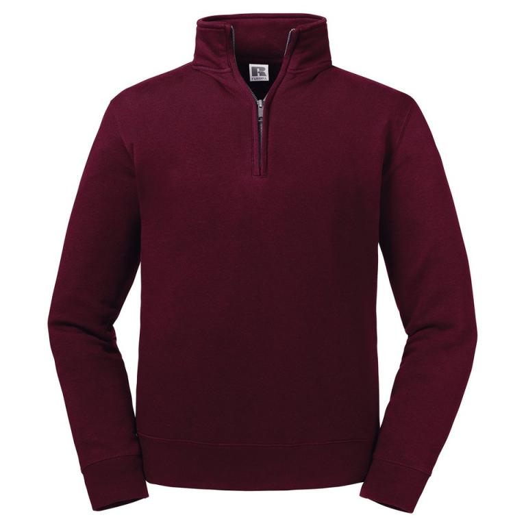 Authentic ¼ zip sweatshirt Burgundy