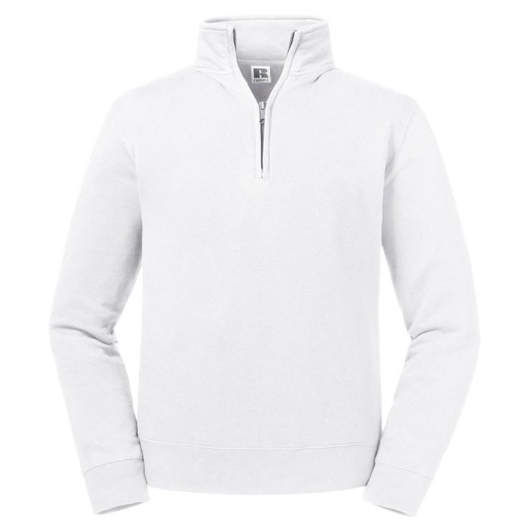 Authentic ¼ zip sweatshirt White