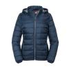 Women's hooded Nano jacket French Navy