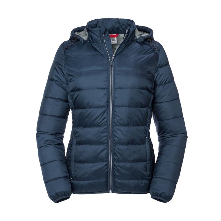 Women's hooded Nano jacket French Navy