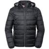 Hooded Nano jacket Black