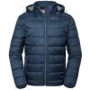 Hooded Nano jacket French Navy