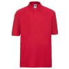 Kids polo shirt Bright Red