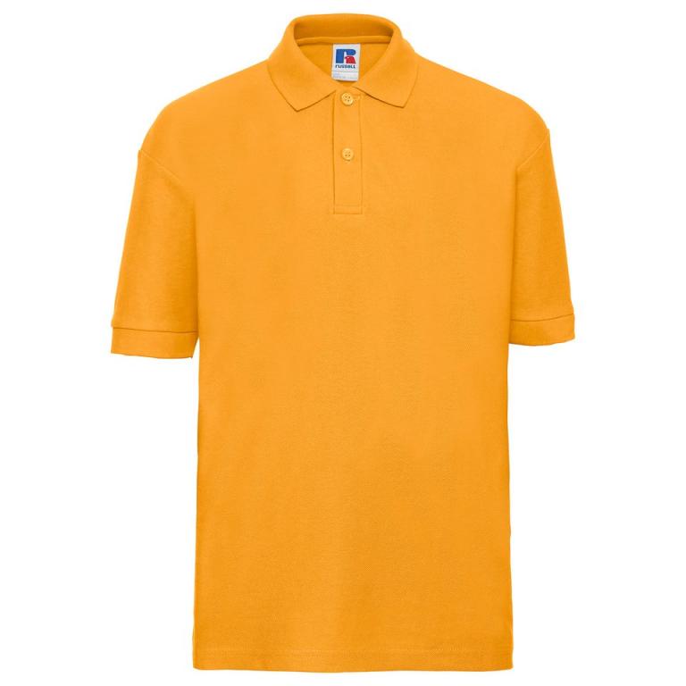 Kids polo shirt Gold