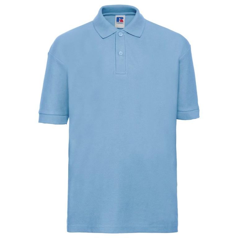 Kids polo shirt Sky