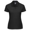 Women's classic polycotton polo Black