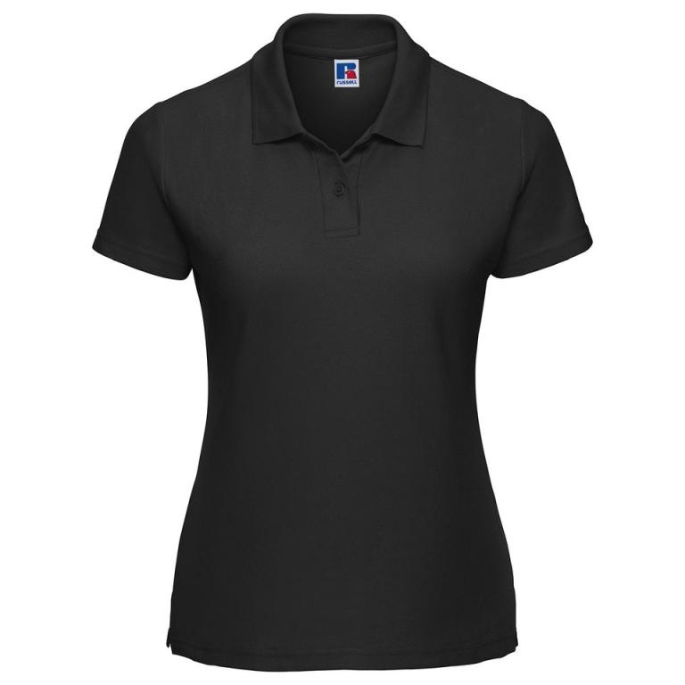 Women's classic polycotton polo Black