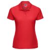 Women's classic polycotton polo Bright Red