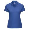 Women's classic polycotton polo Bright Royal