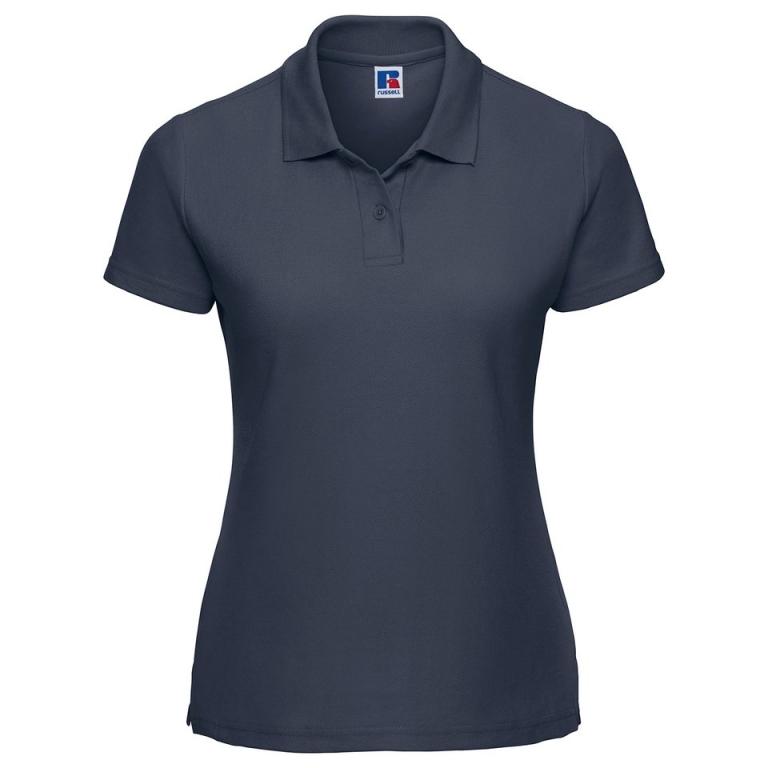 Women's classic polycotton polo French Navy