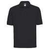 Classic polycotton polo Black